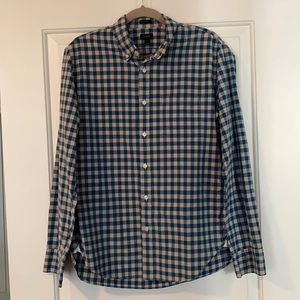 J.Crew Slim Fit Buffalo Check Button Down Shirt